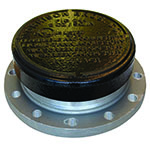 VENT, EMER FLANGED, 8IN, 16OZ